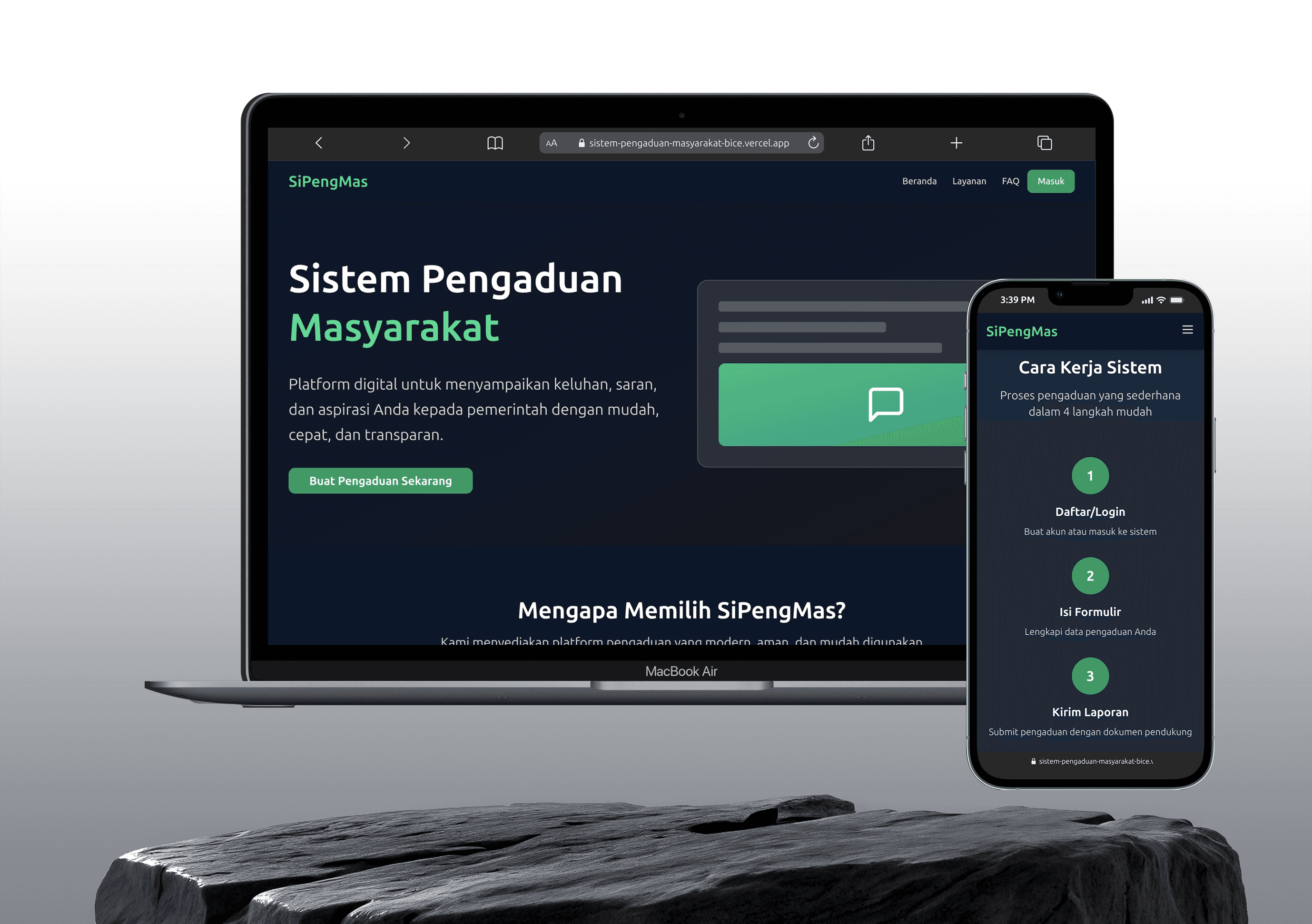 Sistem Pengaduan Masyarakat